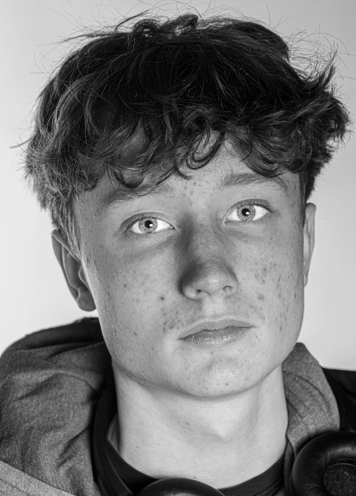 Black and white studio portrait Frame 068 by Jack Frampton