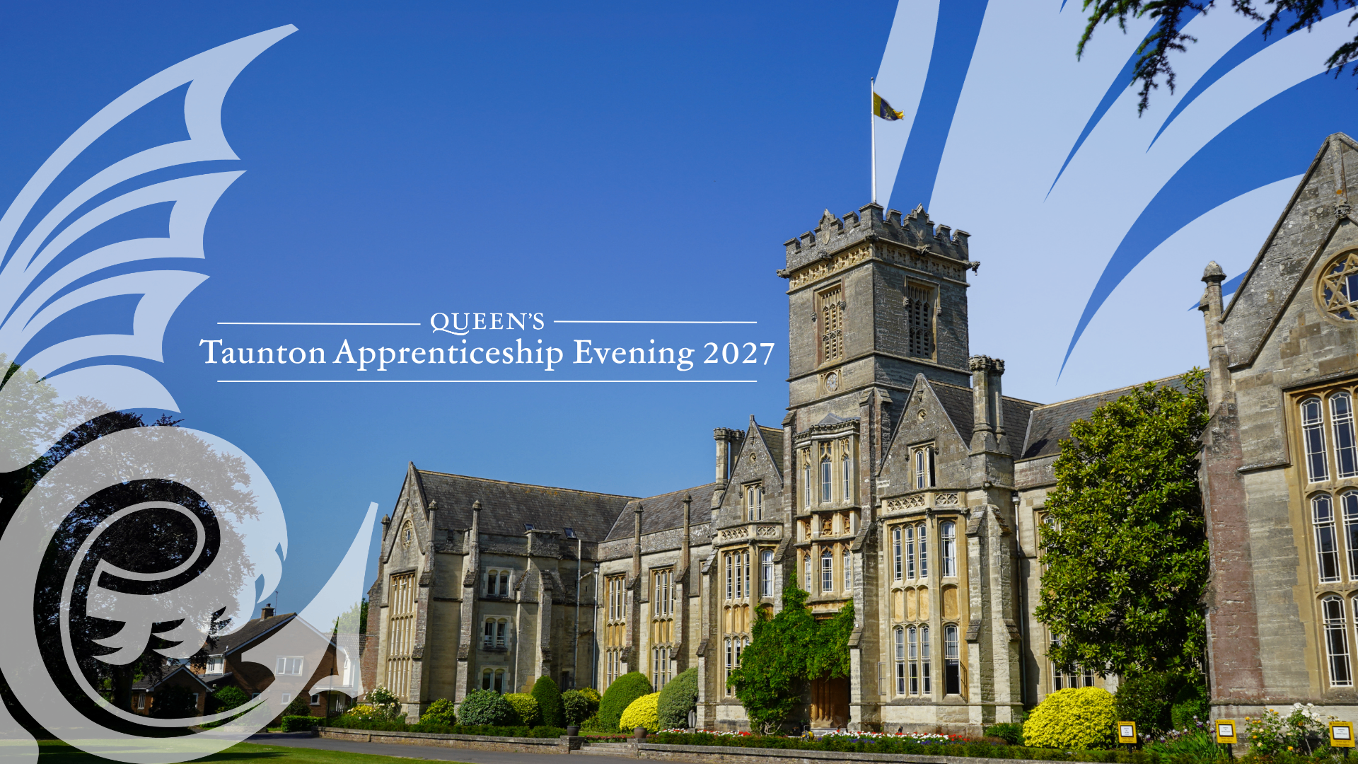 Queen's College Taunton Apprenticeship Evening 2027 campaign