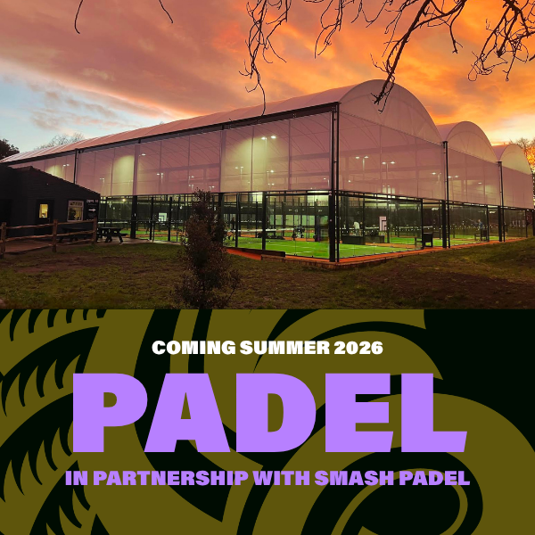 Padel Courts at Queen's College Taunton — In partnership with Smash Padel, Coming Summer 2026. Campaign visual by Jack Frampton.