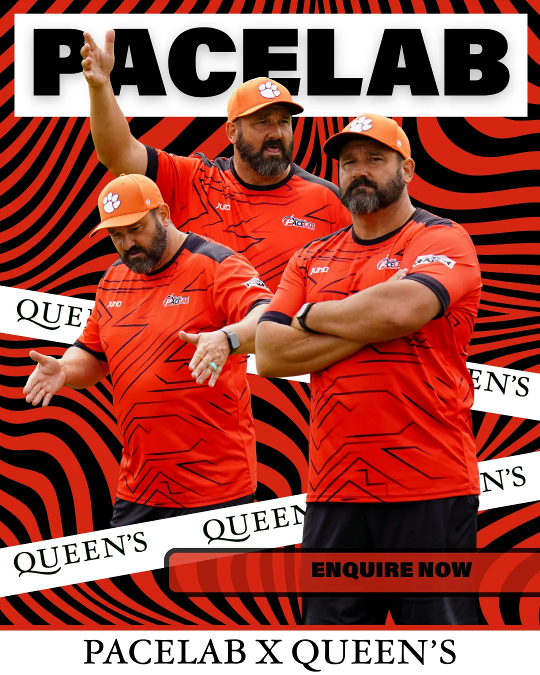 Pacelab × Queen's sports graphic by Jack Frampton