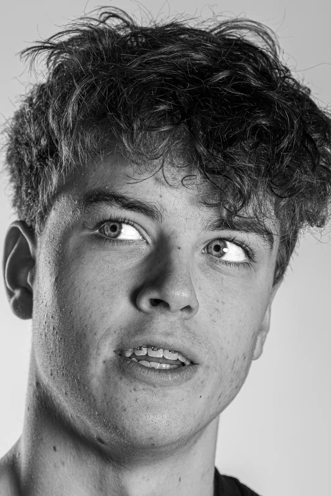 Black and white studio portrait Frame 020 by Jack Frampton