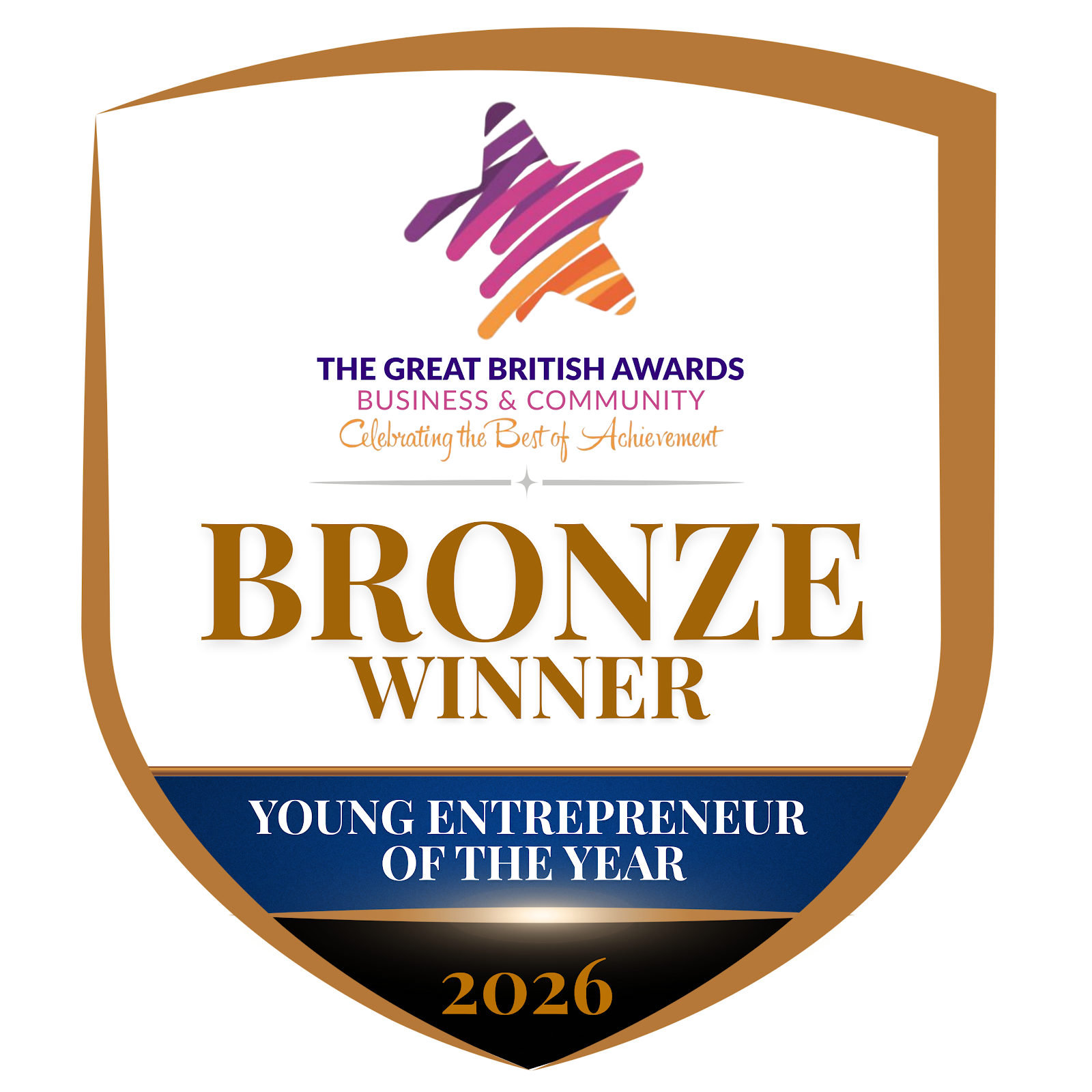 Jack Frampton: bronze winner, Young Entrepreneur of the Year 2026, Great British Business & Community Awards